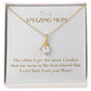 Enchanting Elegance Ribbon Necklace - The Older I Get the More I Realize