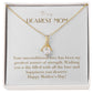 Enchanting Elegance Ribbon Necklace - You are My Hero and My Best Friend