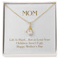 Enchanting Elegance Ribbon Necklace - Mom Life is Hard But at Least Your Children Aren't Ugly