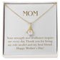 Enchanting Elegance Ribbon Necklace - Your Strength and Resilience Inspire Me