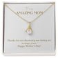 Enchanting Elegance Ribbon Necklace - Thanks for Not Disowning Me During My Teenage Years