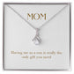 Enchanting Elegance Ribbon Necklace - Having me as a Son is Really The Only Gift You Need