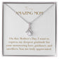 Enchanting Elegance Ribbon Necklace - I Want to Express My Deepest Gratitude
