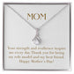 Enchanting Elegance Ribbon Necklace - Your Strength and Resilience Inspire Me