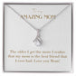 Enchanting Elegance Ribbon Necklace - The Older I Get the More I Realize