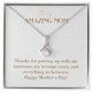 Enchanting Elegance Ribbon Necklace - Thanks for Putting Up With My Tantrums