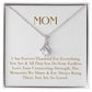 Enchanting Elegance Ribbon Necklace - I Am Forever Thankful for Everything You Are