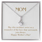Enchanting Elegance Ribbon Necklace - May This Necklace Remind You of The Love I Have for You
