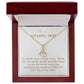 Enchanting Elegance Ribbon Necklace - For All The Times I Forgot to Say Thank You