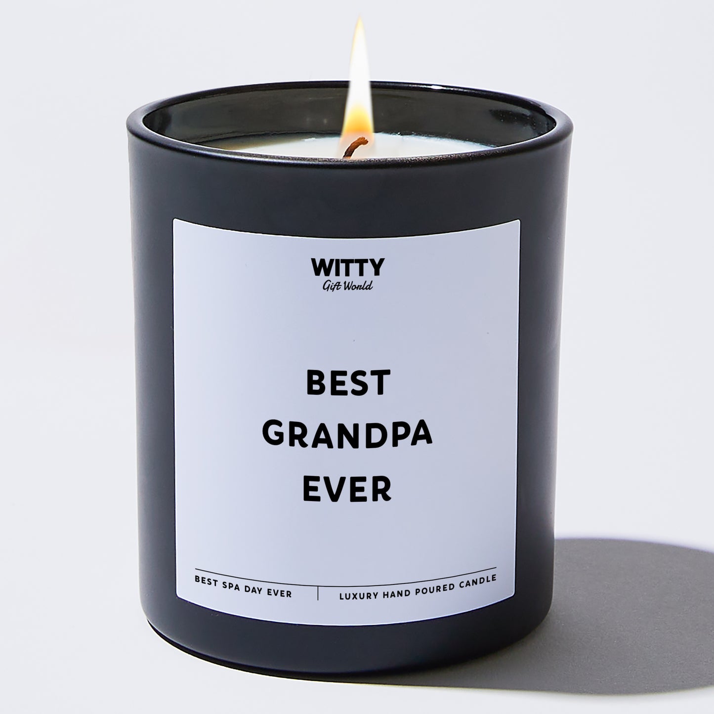 Gift for Father - Best Grandpa Ever - Candle