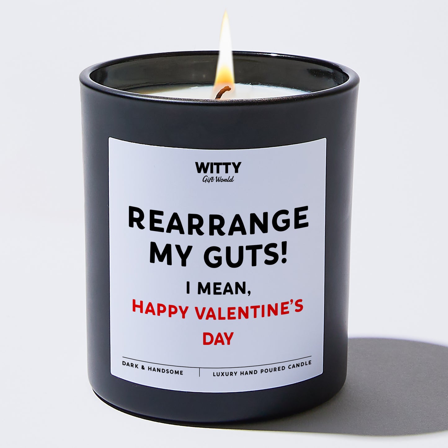 Anniversary Present - Rearrange My Guts! I Mean, Happy Valentine's Day - Candle