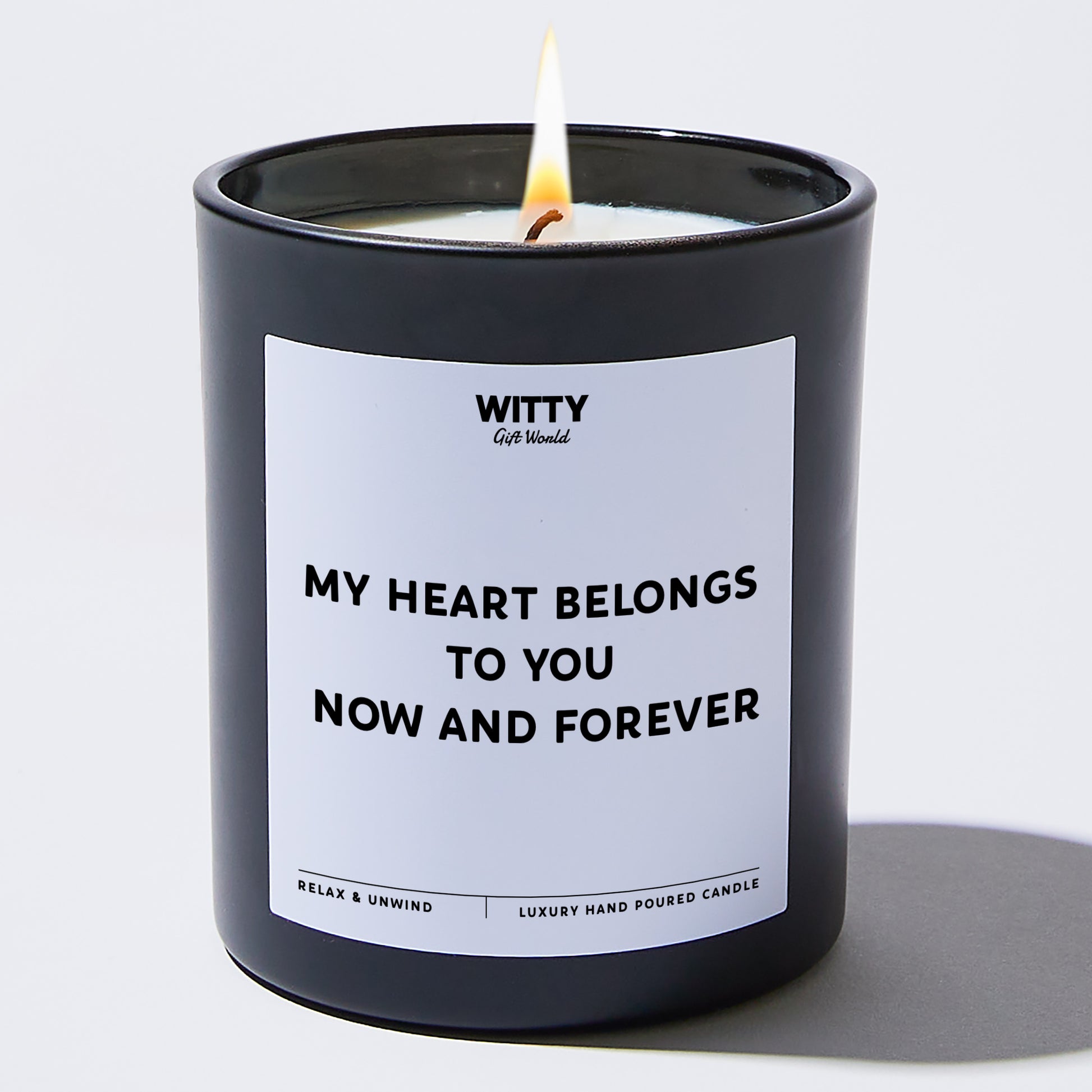 Anniversary My Heart Belongs to You, Now and Forever - Witty Gift World