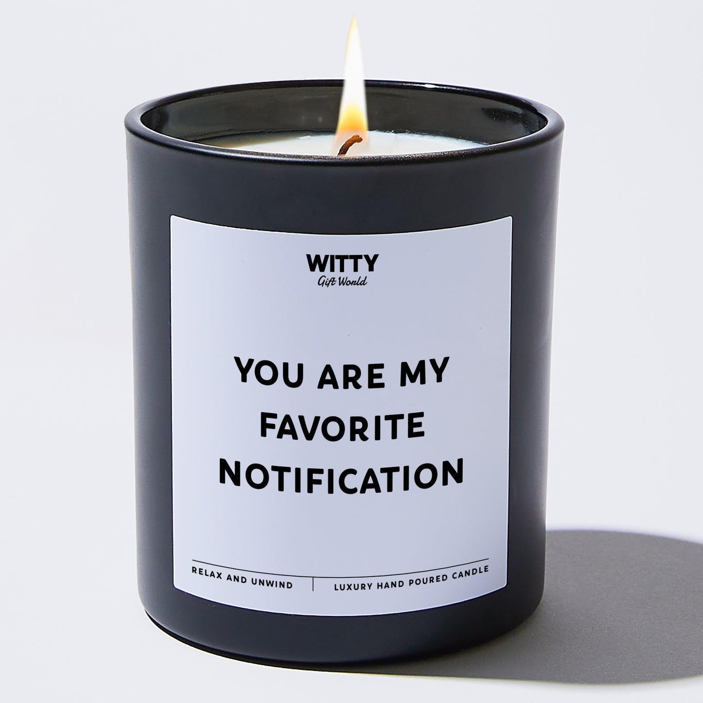 Anniversary Present You Are My Favorite Notification - Witty Gift World