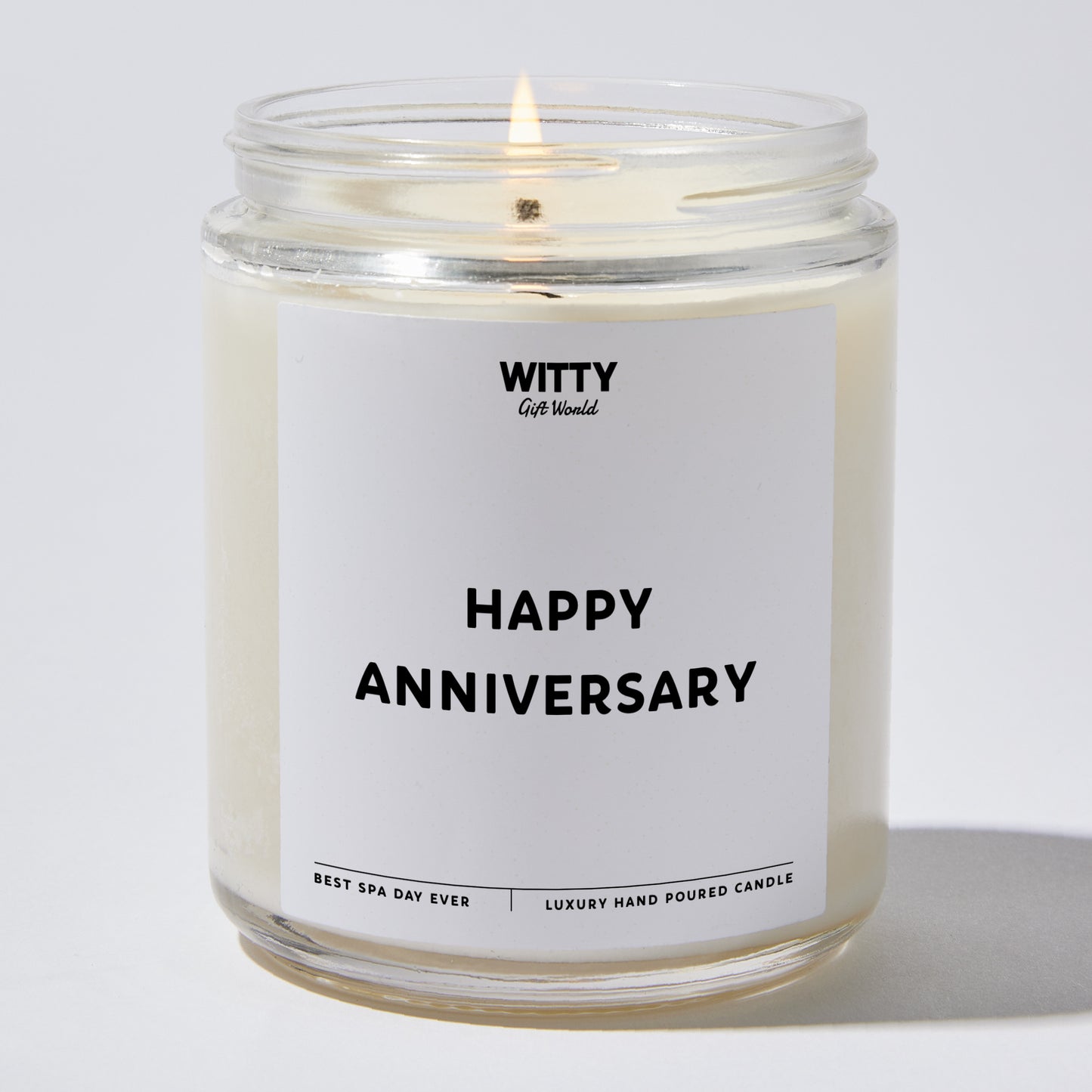 Anniversary Present - Happy Anniversary - Candle