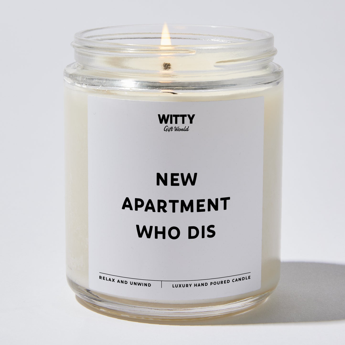 Unique Housewarming Gift - New Apartment Who Dis - Candle