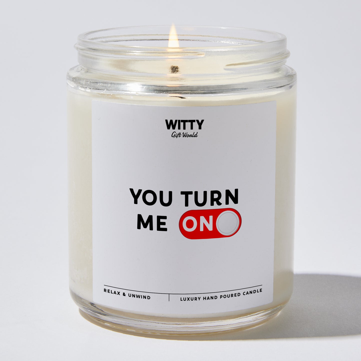 Anniversary Present - You Turn Me on - Candle