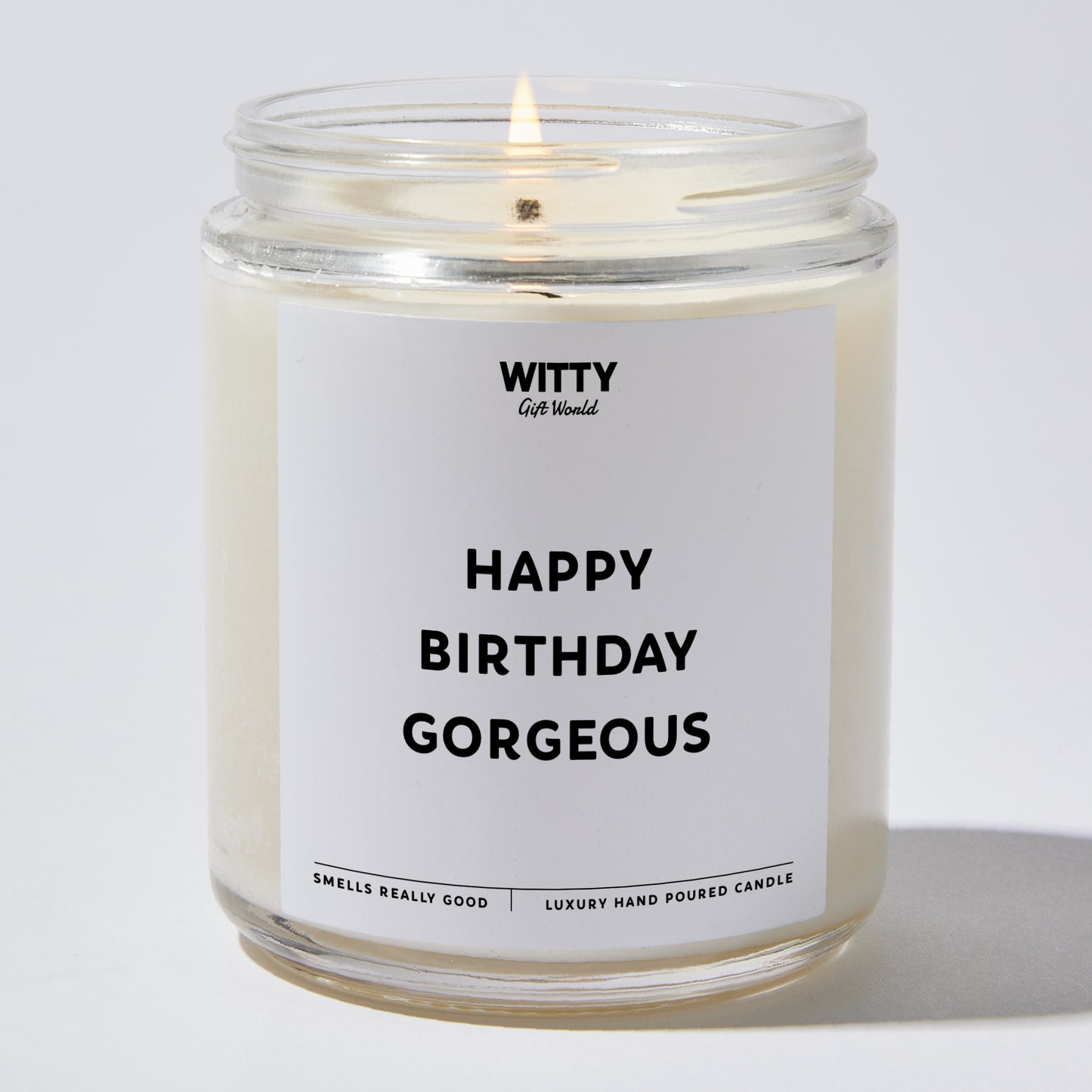 Happy Birthday Gift - Happy Birthday Gorgeous - Candle