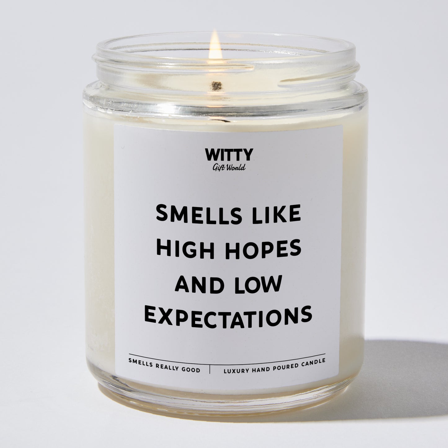 Funny Candles - Smells Like High Hopes and Low Expectations - Candle