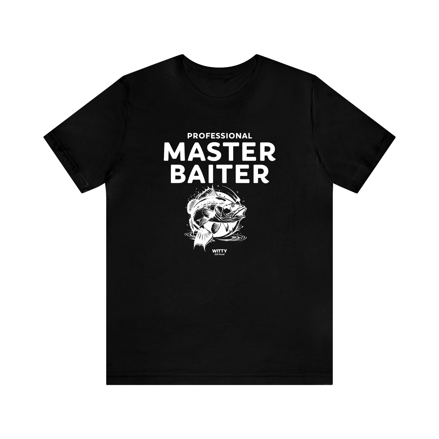 Mens T Shirts - Professional Master Baiter - Funny Men T Shirts