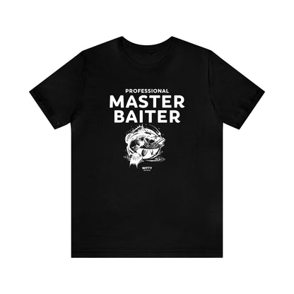 Mens T Shirts - Professional Master Baiter - Funny Men T Shirts