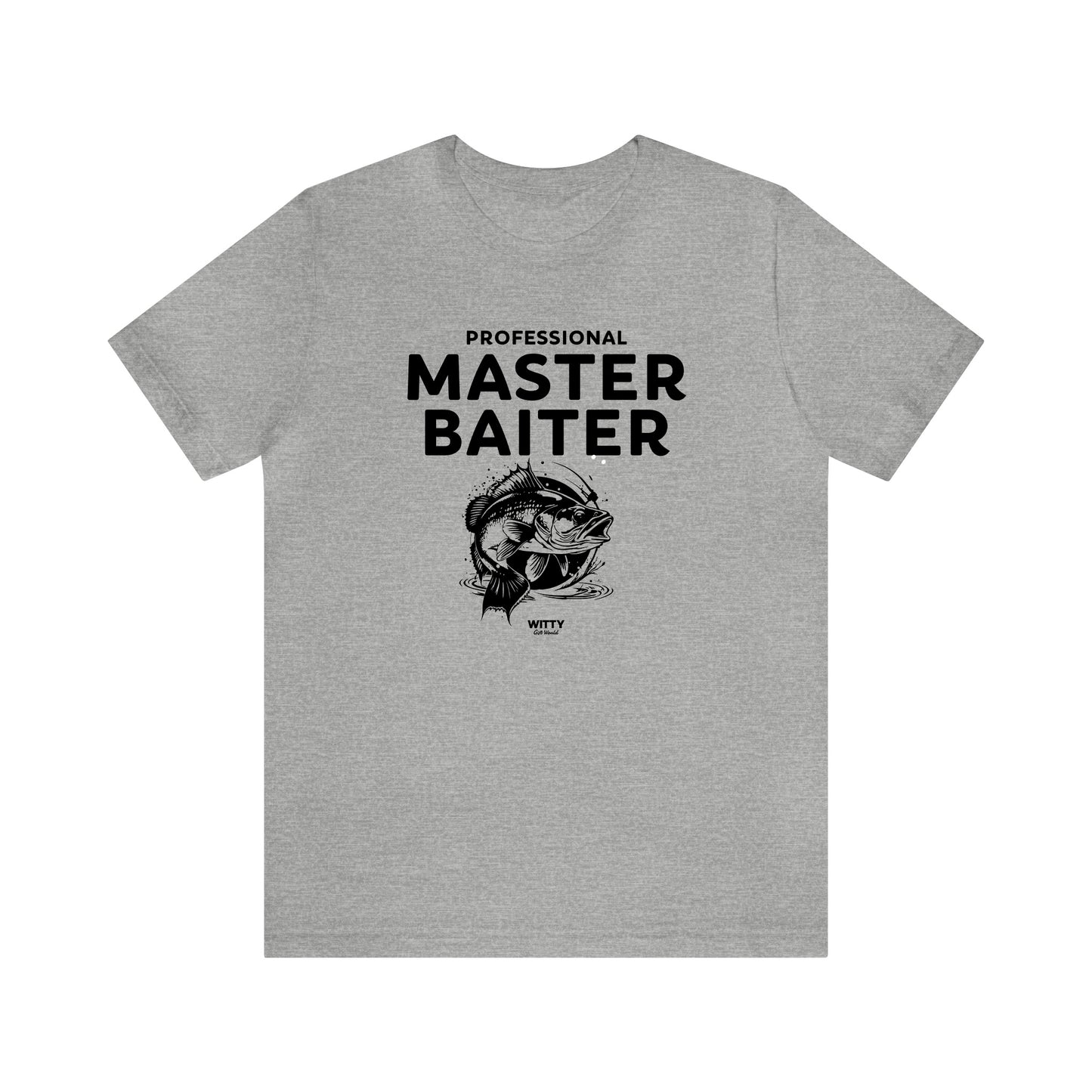 Mens T Shirts - Professional Master Baiter - Funny Men T Shirts