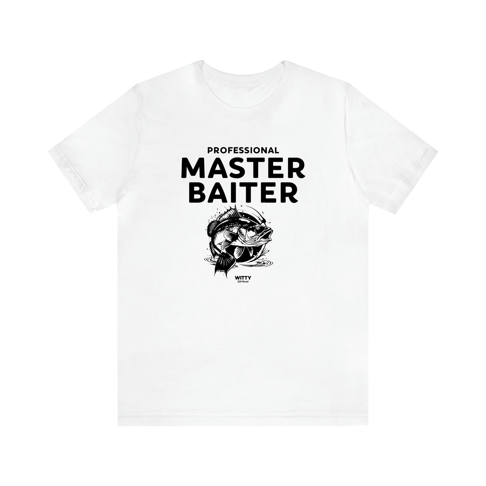 Men's T Shirts Professional Master Baiter - Witty Gift World