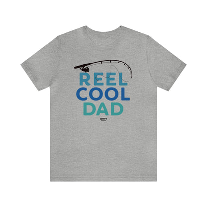 Mens T Shirts - Reel Cool Dad - Funny Men T Shirts