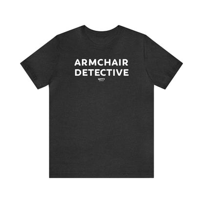 Funny Shirts for Women - Armchair Detective - Women's T Shirts