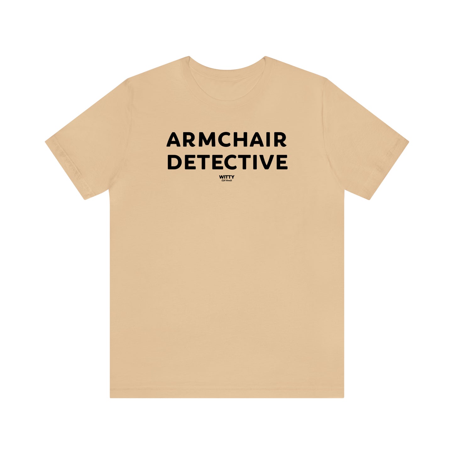 Funny Shirts for Women - Armchair Detective - Women's T Shirts