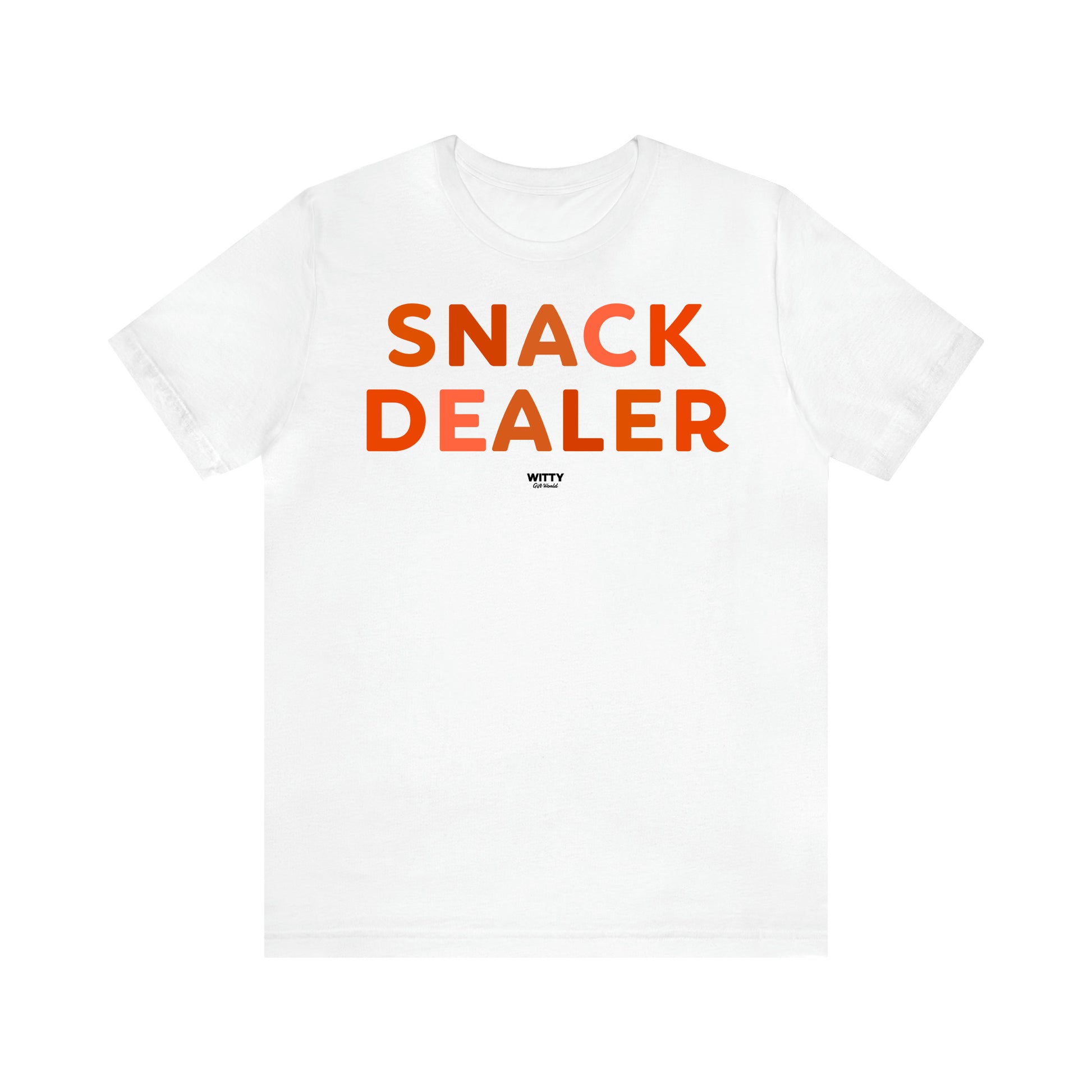 Women's T Shirts Snack Dealer - Witty Gift World